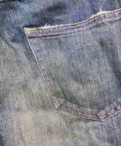 エヴァジーンズ（エヴァジーンズ）エヴァジーンズ (エヴァジーンズ) エヴァジーンズ初号機モデル インディゴ サイズ:32の古着・服飾アイテム