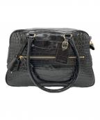 J&M DAVIDSONジェイ＆エム デヴィッドソン）の古着「クロコ型押しトートバッグ」