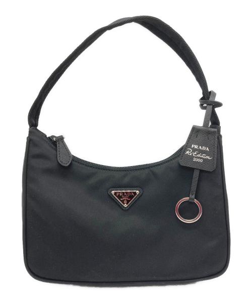 PRADA（プラダ）PRADA (プラダ) ハンドバッグ/Re-Edition 2000 mini-bag ブラックの古着・服飾アイテム