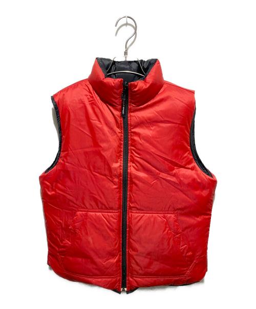 POLO SPORT（ポロスポーツ）POLO SPORT (ポロスポーツ) 90ｓ リバーシブルダウンベスト レッド×ブラック サイズ:Sの古着・服飾アイテム
