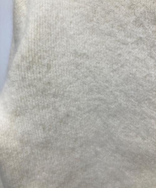 anuans（アニュアンス）anuans (アニュアンス) ラクーンブレンドノーカラーニットジャケット アイボリー サイズ:Freeの古着・服飾アイテム