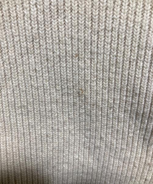 CLANE（クラネ）CLANE (クラネ) 24AW BUSTIER SET BOAT NECK KNIT CARDIGAN ベージュ サイズ:2の古着・服飾アイテム