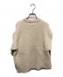 CLANE (クラネ) 24AW BUSTIER SET BOAT NECK KNIT CARDIGAN ベージュ サイズ:2：7000円