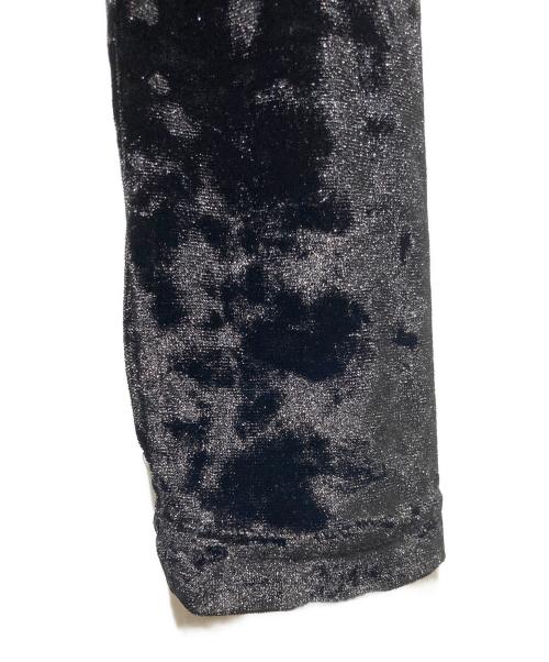 JOHN LAWRENCE SULLIVAN（ジョン ローレンス サリバン）JOHN LAWRENCE SULLIVAN (ジョン ローレンス サリバン) クラッシュベロアタートルネックロングワンピース ブラック サイズ:OSの古着・服飾アイテム