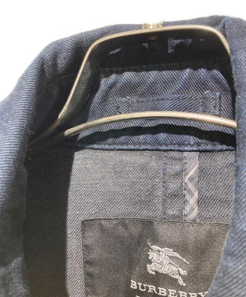 BURBERRY BLACK LABEL（バーバリーブラックレーベル）BURBERRY BLACK LABEL (バーバリーブラックレーベル) デニムトレンチコート インディゴ サイズ:Mの古着・服飾アイテム