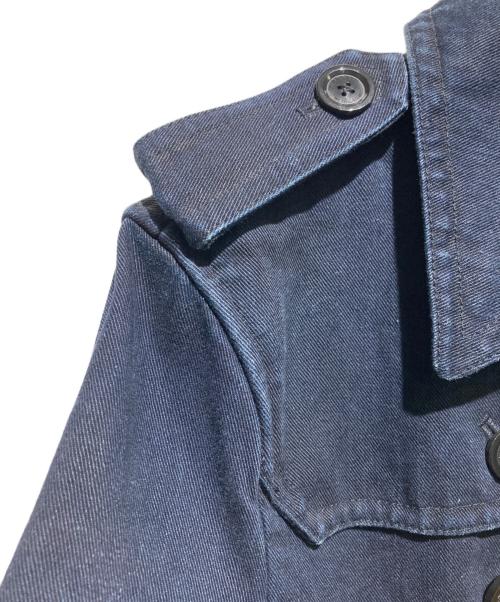 BURBERRY BLACK LABEL（バーバリーブラックレーベル）BURBERRY BLACK LABEL (バーバリーブラックレーベル) デニムトレンチコート インディゴ サイズ:Mの古着・服飾アイテム
