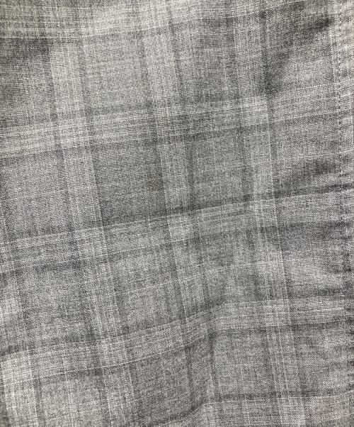 STEVEN ALAN（スティーブンアラン）STEVEN ALAN (スティーブンアラン) MONO CHECK SUPER BAGGY TAPERED/パンツ グレー サイズ:Sの古着・服飾アイテム