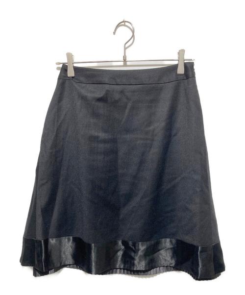 MIHARA YASUHIRO（ミハラヤスヒロ）MIHARA YASUHIRO (ミハラヤスヒロ) 切替スカート ブラック サイズ:Sの古着・服飾アイテム