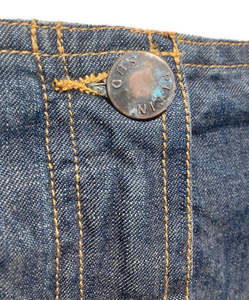 PLEIN SUD JEANS（プレインスッドジーンズ）PLEIN SUD JEANS (プレインスッドジーンズ) Y2K フランス製デニムデザインスカート インディゴ サイズ:36の古着・服飾アイテム
