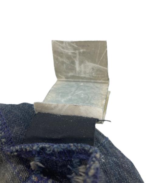 PLEIN SUD JEANS（プレインスッドジーンズ）PLEIN SUD JEANS (プレインスッドジーンズ) Y2K フランス製デニムデザインスカート インディゴ サイズ:36の古着・服飾アイテム