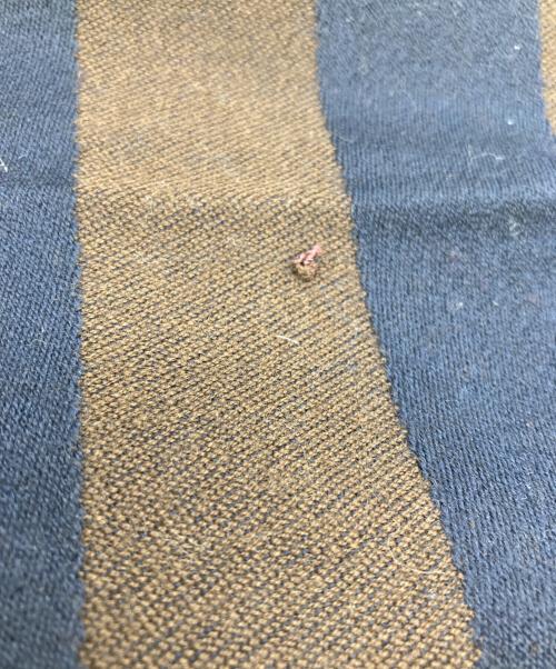 FENDI（フェンディ）FENDI (フェンディ) ズッカ柄マフラー ブラウン×ネイビーの古着・服飾アイテム