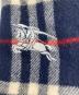 BURBERRY LONDON (バーバリーロンドン) 大判チェックストール ネイビー：6000円