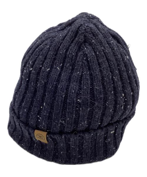 stussy（ステューシー）stussy (ステューシー) ネップビーニー ネイビーの古着・服飾アイテム