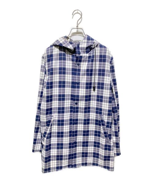 Snugpak（スナグパック）Snugpak (スナグパック) チェックスナップジャケット ブルー サイズ:Ｍの古着・服飾アイテム