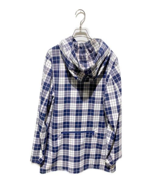 Snugpak（スナグパック）Snugpak (スナグパック) チェックスナップジャケット ブルー サイズ:Ｍの古着・服飾アイテム