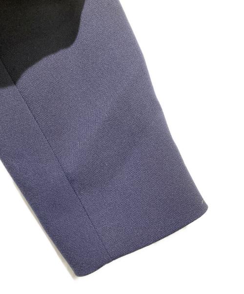 theory luxe（セオリーリュクス）theory luxe (セオリーリュクス) ノーカラージャケット/COSIMO ADANEL ネイビー サイズ:36 未使用品の古着・服飾アイテム