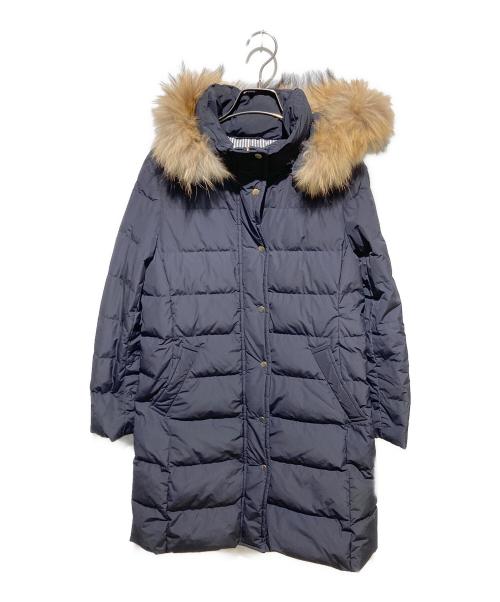 MACKINTOSH PHILOSOPHY（マッキントッシュ フィロソフィー）MACKINTOSH PHILOSOPHY (マッキントッシュ フィロソフィー) ダウンコート ネイビー サイズ:36の古着・服飾アイテム