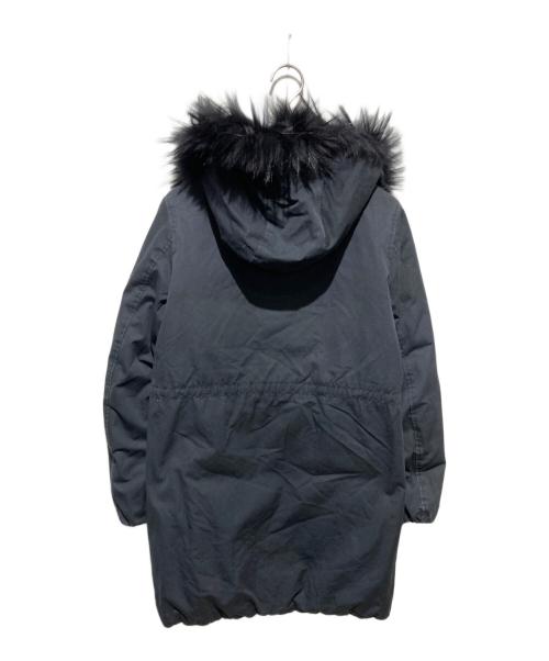 DEUXIEME CLASSE（ドゥーズィエム クラス）Deuxieme Classe (ドゥーズィエム クラス) リバーシブル フードダウン ネイビー サイズ:36の古着・服飾アイテム