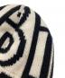 中古・古着 FENDI (フェンディ) MARC JACOBS (マークジェイコブズ) コラボニットキャップ ホワイト×ブラック：15000円
