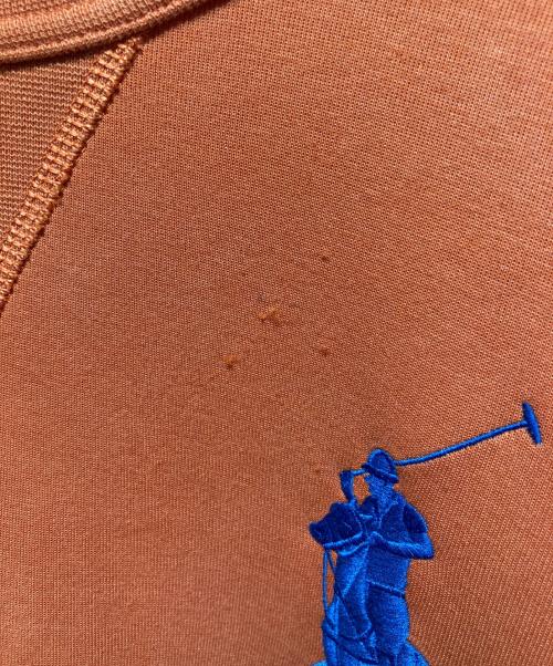 POLO RALPH LAUREN（ポロ・ラルフローレン）POLO RALPH LAUREN (ポロ・ラルフローレン) ビッグポニースウェット オレンジ サイズ:Ｌの古着・服飾アイテム