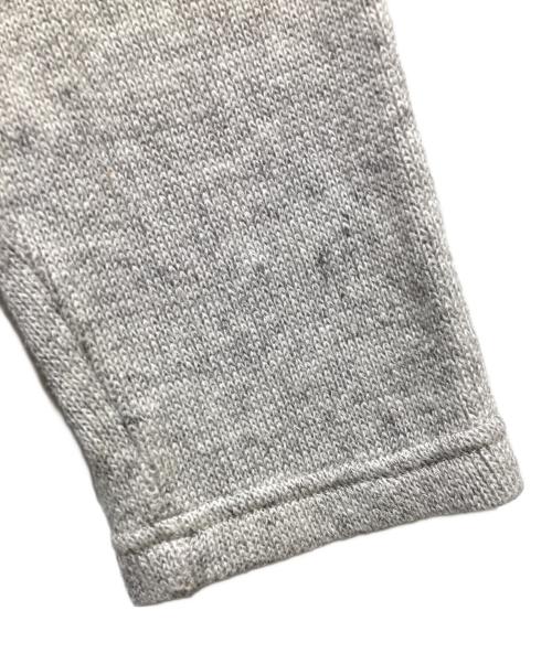 BLACK LABEL CRESTBRIDGE（ブラックレーベル クレストブリッジ）BLACK LABEL CRESTBRIDGE (ブラックレーベル クレストブリッジ) チェックポケットニット グレー サイズ:Ｌの古着・服飾アイテム