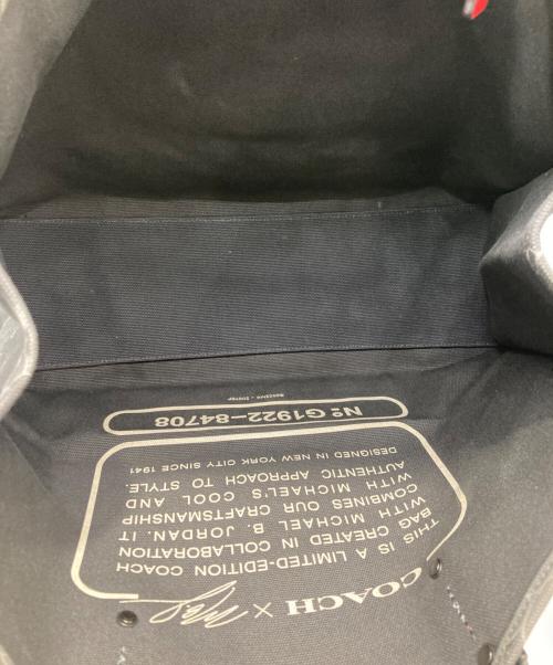 COACH（コーチ）COACH (コーチ) Michael B Jordan (マイケル・B・ジョーダン) コラボトートバッグ グレーの古着・服飾アイテム