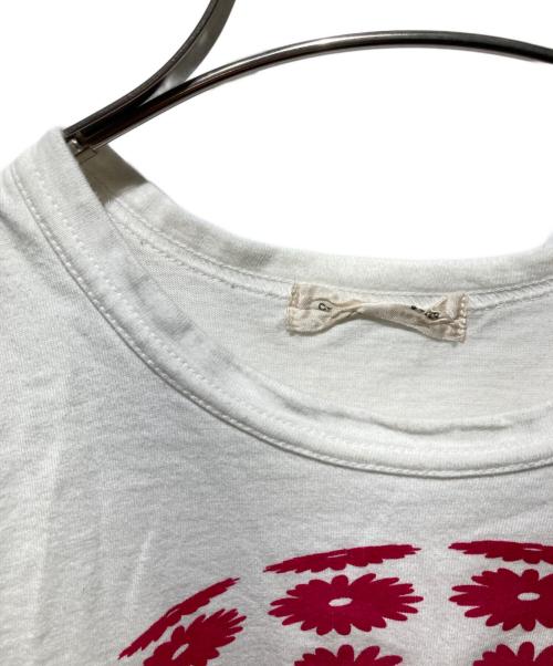 COMME des GARCONS（コムデギャルソン）COMME des GARCONS (コムデギャルソン) AD2000 花柄tシャツ ホワイト サイズ:不明の古着・服飾アイテム