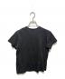 tricot COMME des GARCONS (トリココムデギャルソン) AD1999 柄切替tシャツ ブラック サイズ:不明：5000円