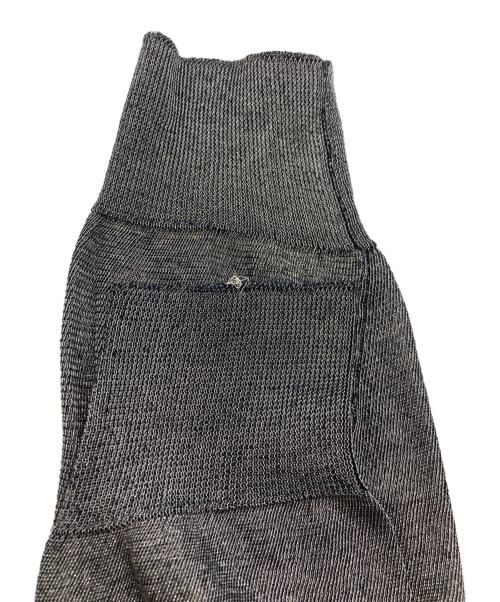 COMME des GARCONS（コムデギャルソン）COMME des GARCONS (コムデギャルソン) AD2001 ラメVネックニット グレー サイズ:不明の古着・服飾アイテム