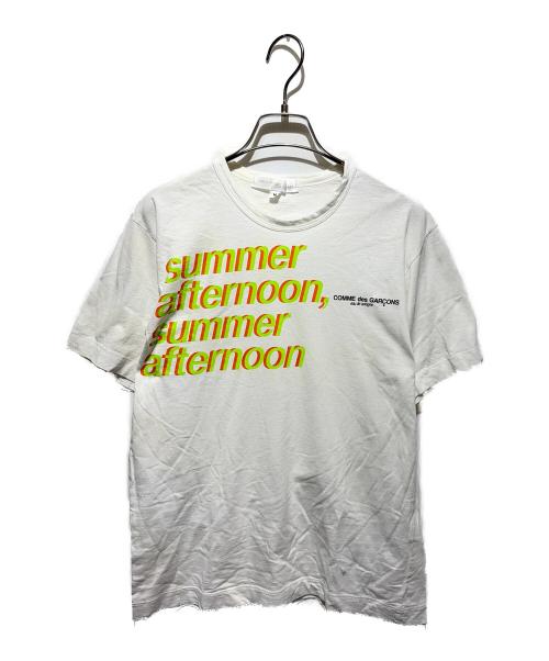 COMME des GARCONS PARFUMS（コムデギャルソンパルファム）COMME des GARCONS PARFUMS (コムデギャルソンパルファム) summer afternoon プリントtシャツ ホワイト サイズ:不明の古着・服飾アイテム