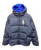 POLO RALPH LAURENポロ・ラルフローレン）の古着「ビッグポニーダウンジャケット」｜ネイビー