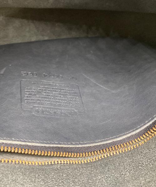 COACH（コーチ）COACH (コーチ) OLD ターンロックレザーショルダーバッグ ブラックの古着・服飾アイテム