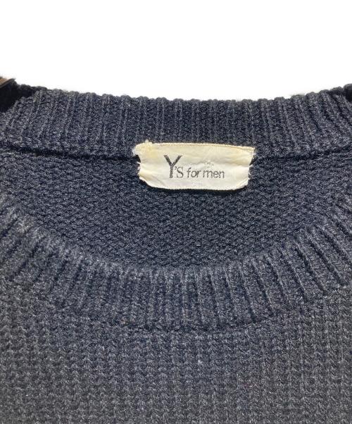 Y's for men（ワイズフォーメン）Y'S for men (ワイズフォーメン) 80's-90's  ウールニット ブラック サイズ:-の古着・服飾アイテム