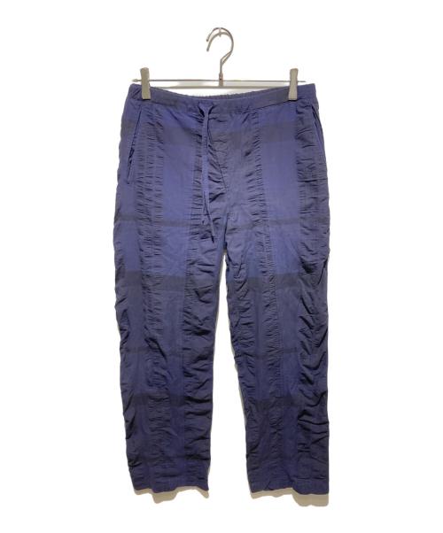 ISSEY MIYAKE MEN（イッセイミヤケメン）ISSEY MIYAKE MEN (イッセイミヤケメン) シワ加工イージーパンツ ネイビー サイズ:1-2の古着・服飾アイテム