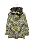 plantationプランテーション）の古着「イッセイミヤケ期 アーカイブフーデッドシャツ」｜イエロー