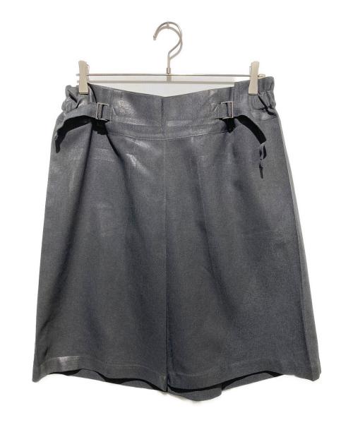 me ISSEY MIYAKE（ミーイッセイ ミヤケ）me ISSEY MIYAKE (ミーイッセイ ミヤケ) 転写プリントスカート グレー サイズ:-の古着・服飾アイテム