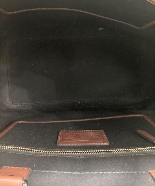 COACH（コーチ）COACH (コーチ) ブリーカーキャンバスビーチ2WAYバッグ グリーンの古着・服飾アイテム