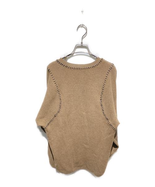 soduk（スドーク）soduk (スドーク) 21aw thermal knit pullover ブラウン サイズ:不明の古着・服飾アイテム