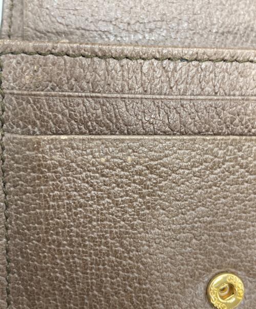 GUCCI（グッチ）GUCCI (グッチ) 2つ折り財布 ブラウンの古着・服飾アイテム