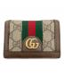 GUCCI（グッチ）の古着「2つ折り財布」｜ブラウン
