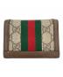 GUCCI (グッチ) 2つ折り財布 ブラウン：18000円