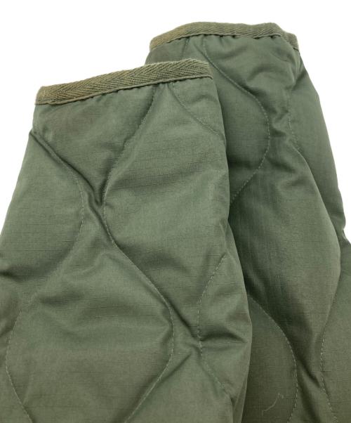 TAION（タイオン）TAION (タイオン) ミリタリー Vネックジップ ダウンジャケット グリーン サイズ:XLの古着・服飾アイテム