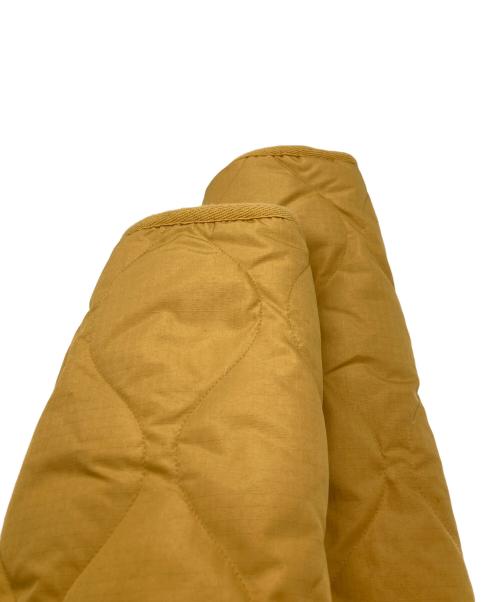 TAION（タイオン）TAION (タイオン) MILITARY RIVERSIBLE CREW NECK DOWN JKT イエロー サイズ:Mの古着・服飾アイテム