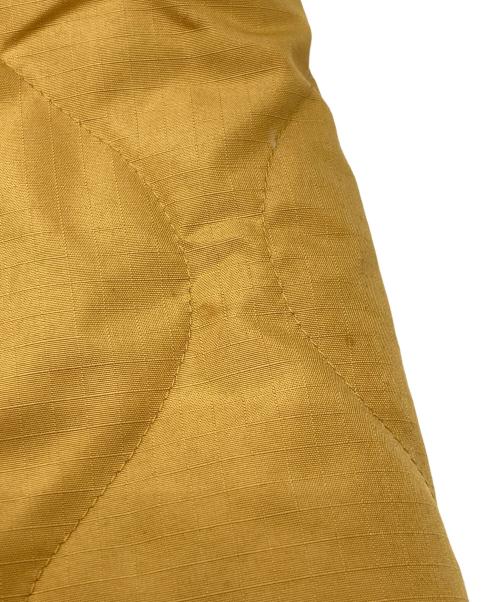 TAION（タイオン）TAION (タイオン) MILITARY RIVERSIBLE CREW NECK DOWN JKT イエロー サイズ:Mの古着・服飾アイテム