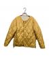 TAION（タイオン）の古着「MILITARY RIVERSIBLE CREW NECK DOWN JKT」｜イエロー