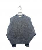 uncraveアンクレイヴ）の古着「アルパカニット 深Vネック ニット」｜グレー