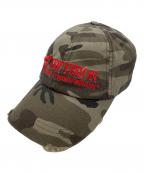 ETCEイーティーシーイー）の古着「NEW VISION CAMO CAP」｜グリーン