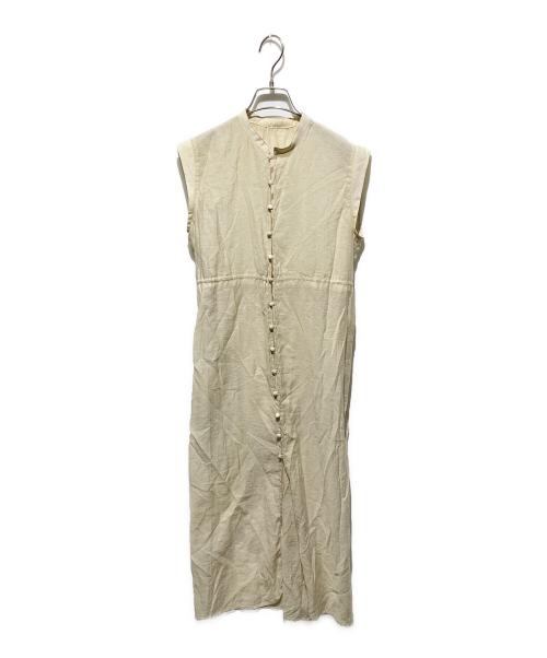 Louren（ローレン）Louren (ローレン) ノースリーブワンピース ベージュ サイズ:FREEの古着・服飾アイテム