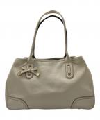 GUCCIグッチ）の古着「プリンシー リボン ショルダーバック」｜アイボリー