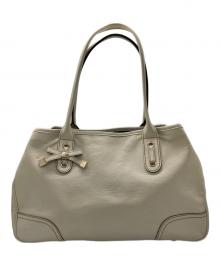 GUCCI（グッチ）の古着「プリンシー リボン ショルダーバック」｜アイボリー